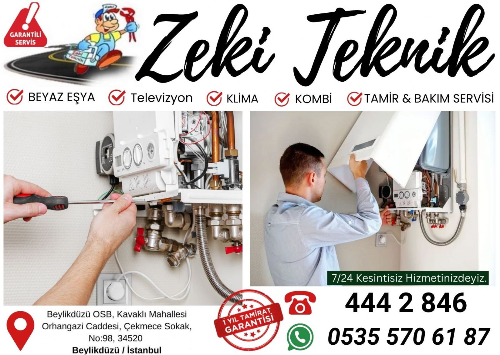 Beylikdüzü Kombi Bakımı